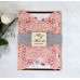 Wedding Invitation Rectangle Slap-up Invitation Card Laser Holiday Card With  Paper Tape